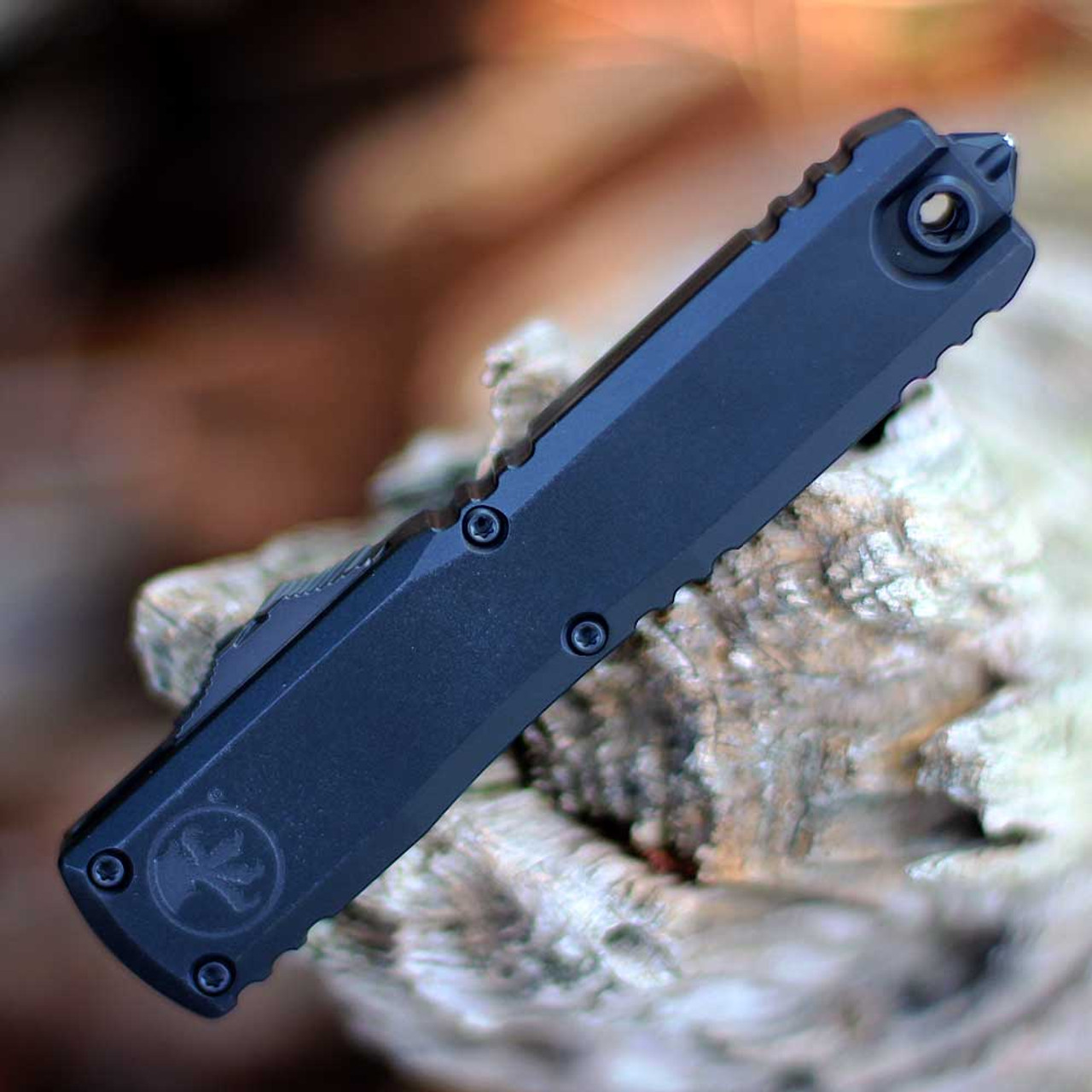 Microtech Ultratech Gen IV T/E Black Aluminum (3.55" 2-Tone M390MK) 11234-1 T