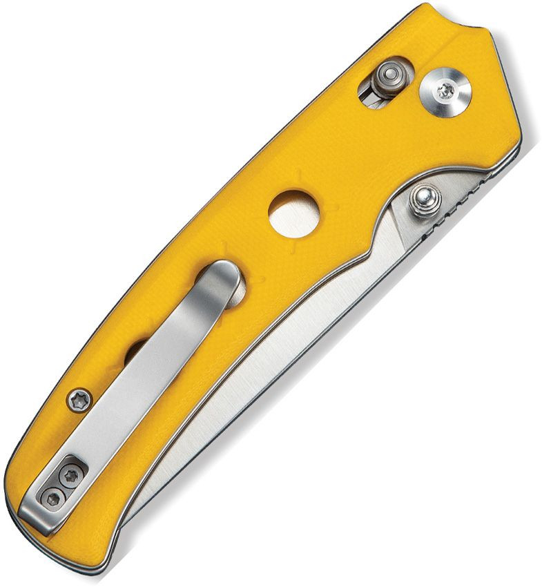 Civivi Noctis Crossbar Lock Knife Yellow G-10 (2.98" Nitro-V) C24020C-2