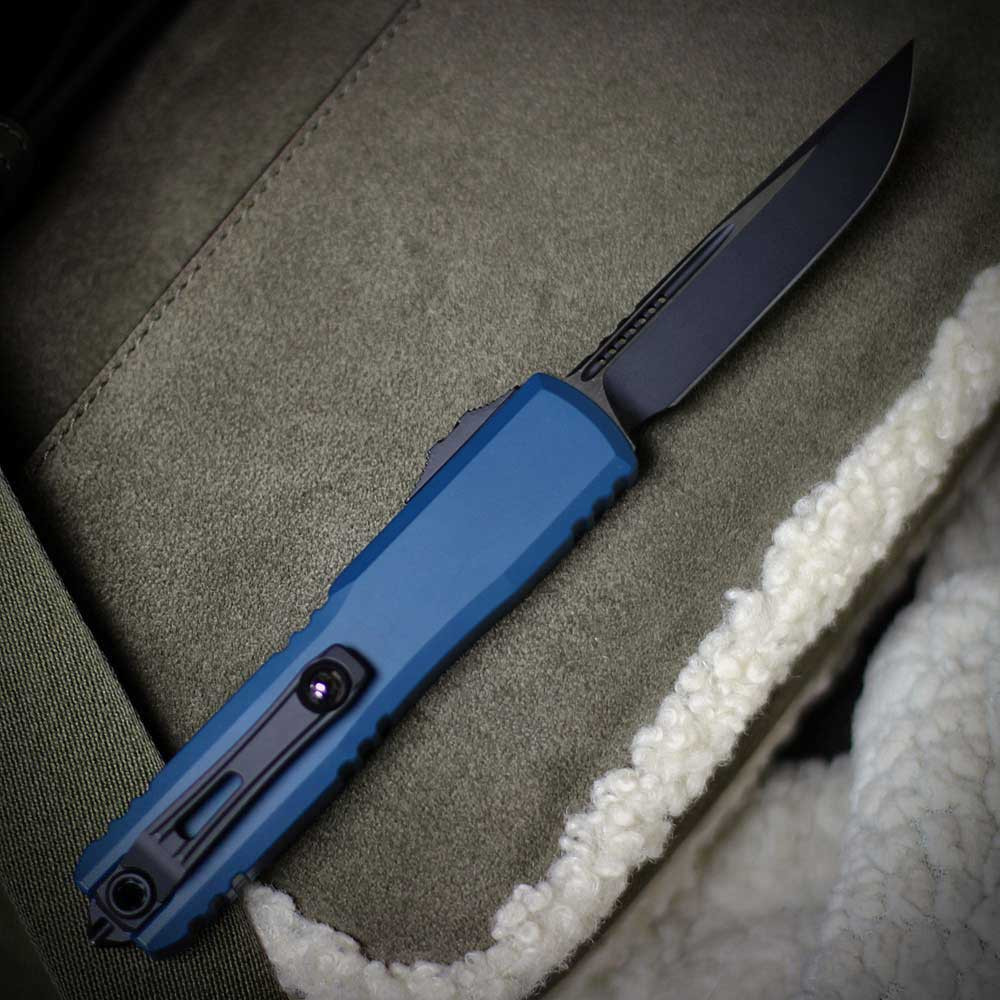 Microtech Ultratech Gen IV Deep Ocean Blue