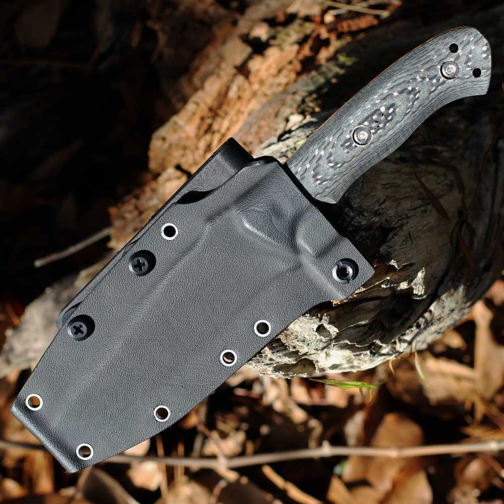 Kydex sheath with adjustable retention for Bounty Hunter BH2.5