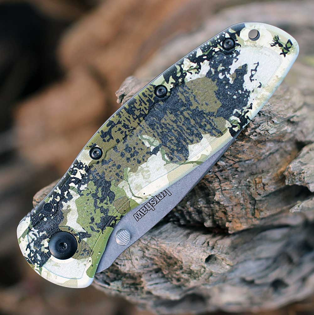 Kershaw Blur King’s Camo assisted opening pocket knife