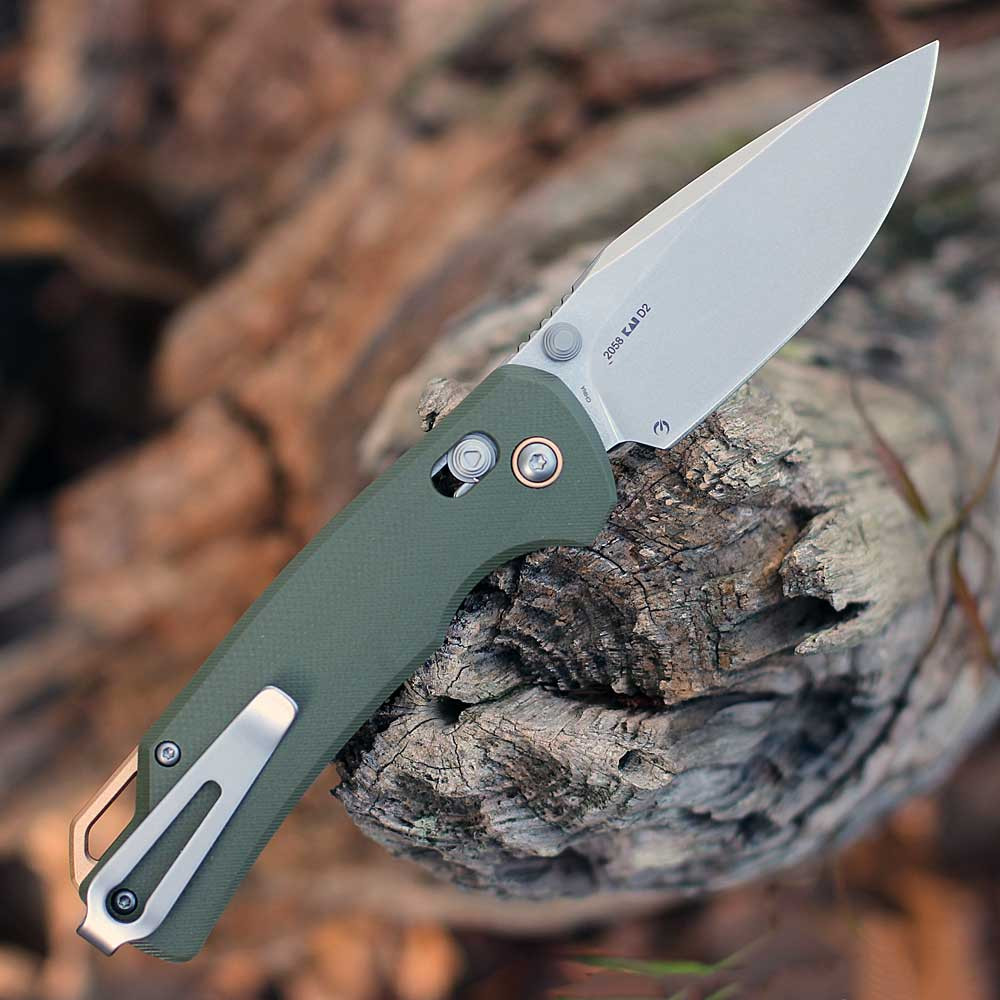 Kershaw Proximal olive G10 pocket knife