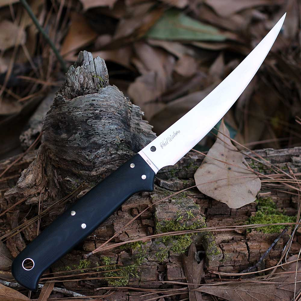 Spyderco Shelter Cove FB51GP Phil Wilson fillet knife black G-10 handle 5.78 inch satin 8Cr17MoV blade