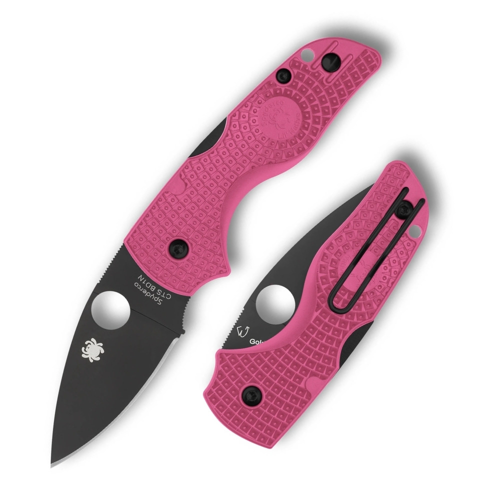 Spyderco Lil' Native Lightweight Pink C230PPNBK