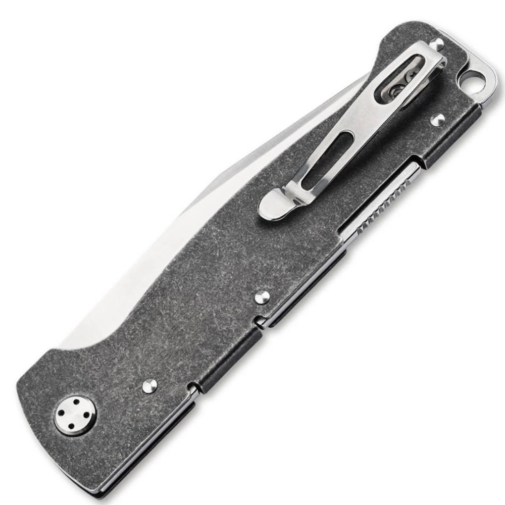 Boker Plus Atlas Backlock Big Folding Knife – 12C27 (01BP0062