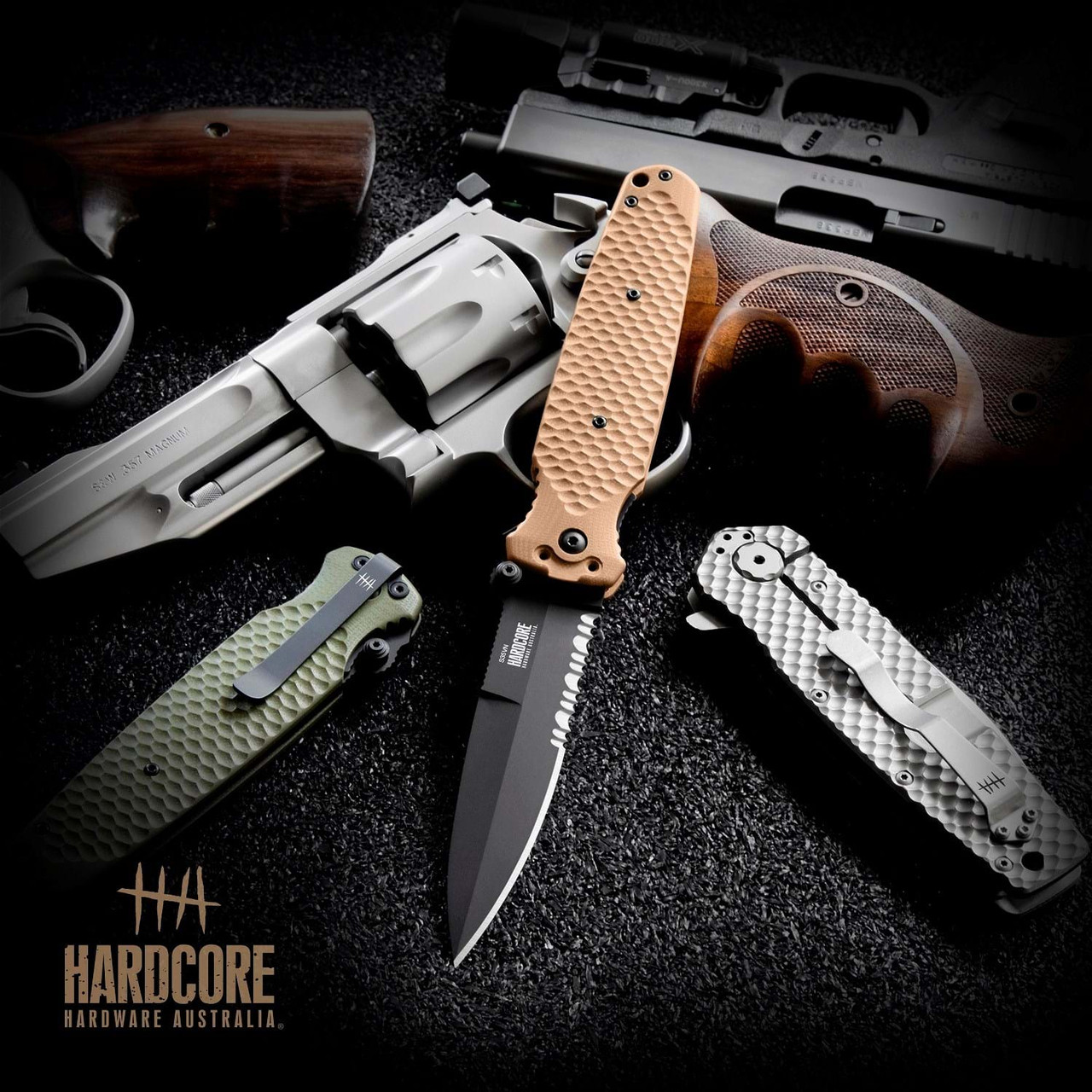 Hardcore Hardware Australia Covert 01 Folding Knife – S35VN