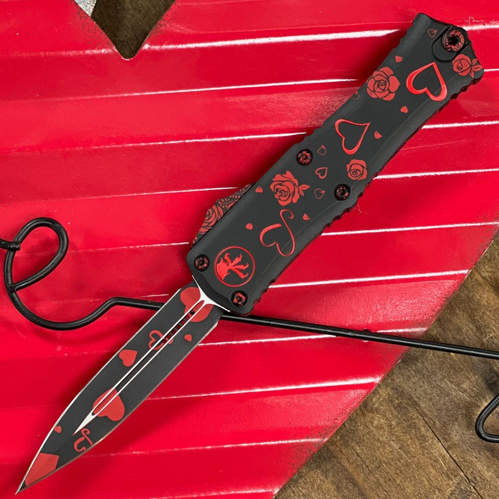 Microtech Hera II Mini OTF | Valentine's Day Twin Flames| Knifeworks