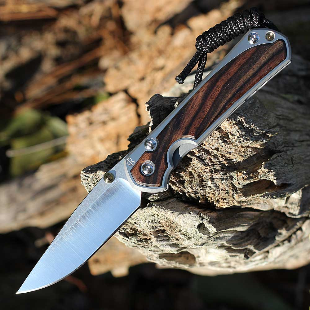 CRK Small Sebenza 31 - Macassar Ebony MagnaCut S31-1636 | Knifeworks