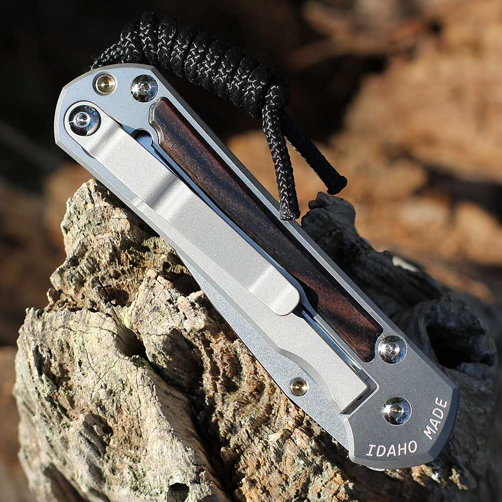 CRK Small Sebenza 31 - Macassar Ebony MagnaCut S31-1636 | Knifeworks