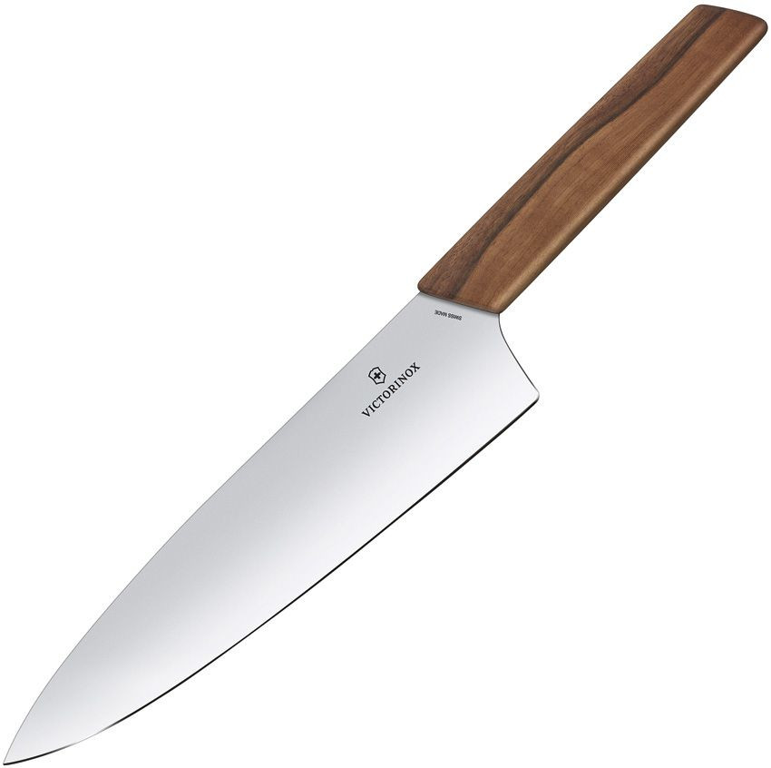 Victorinox Swiss Modern 8 inch chef knife walnut