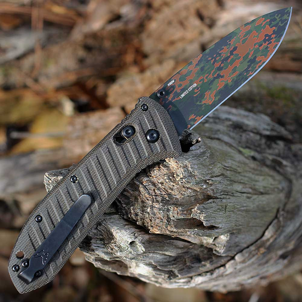 Benchmade Presidio II USA-made folder with S30V blade and ergonomic design