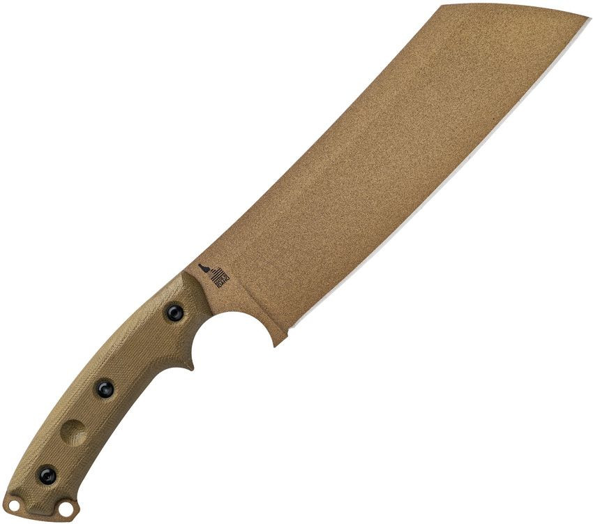 TOPS Lil Chete green Micarta handle