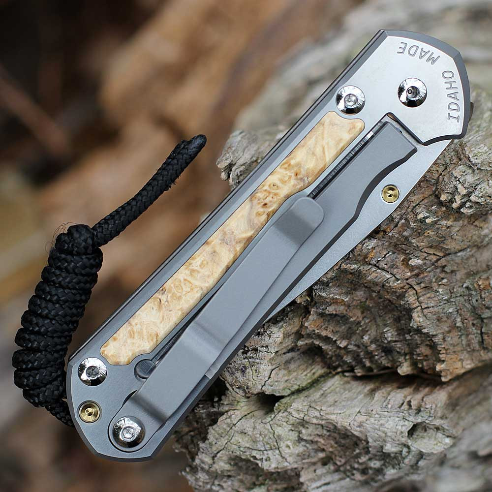 Reeve Integral Lock mechanism and overall profile of CRK Small Sebenza 31