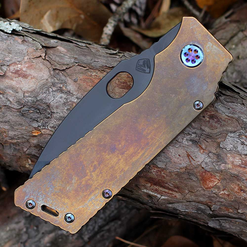 Medford TFF-1 Bronze Titanium (4.0" S45VN Drop Point)