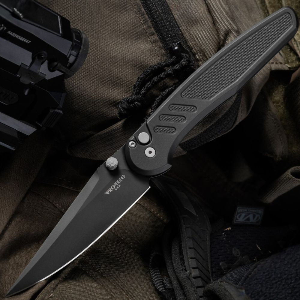 Pro-Tech Avalon Peace Neighbor MagnaCut Black | PN1103 | Knifeworks