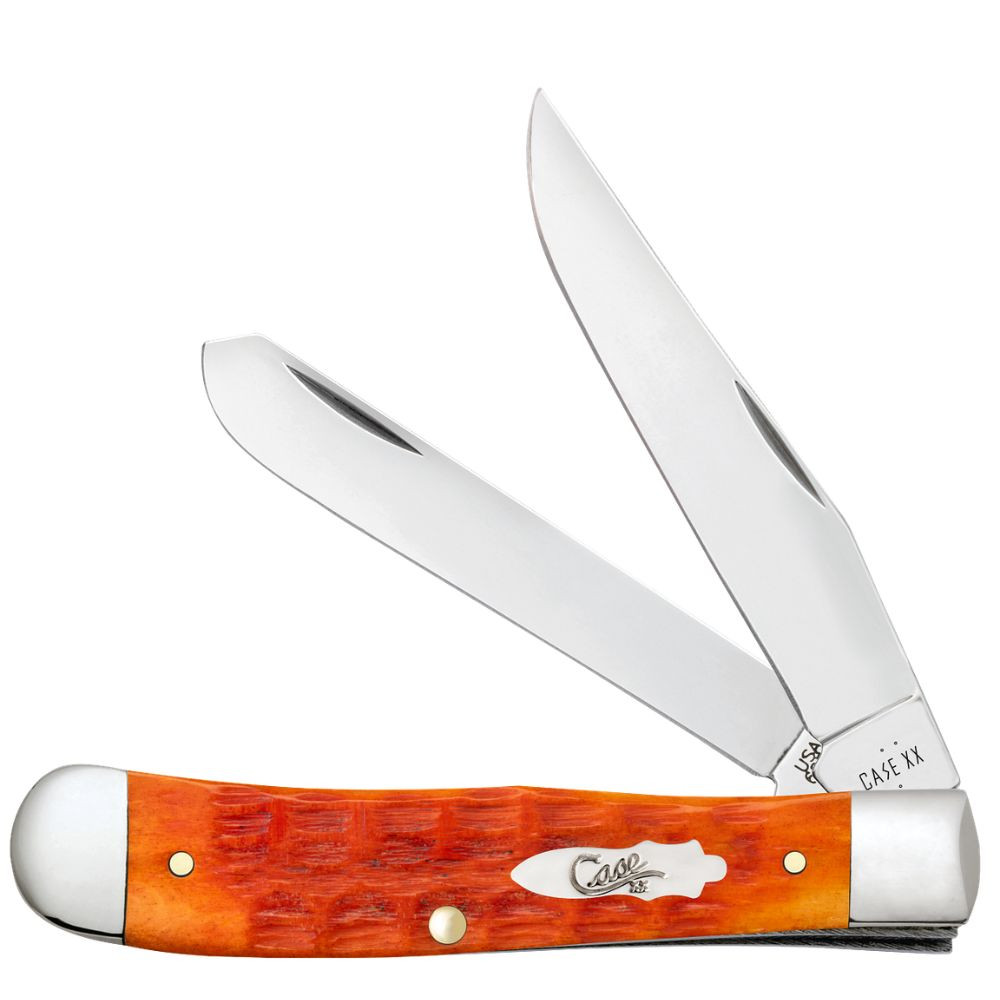 Case Trapper 57530 | Tequila Sunrise Bone | Knifeworks