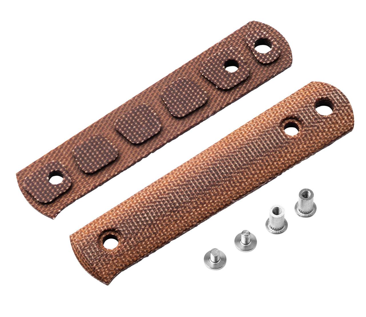 Removable Canvas Micarta scales with screw set for Boker BFF Packlite