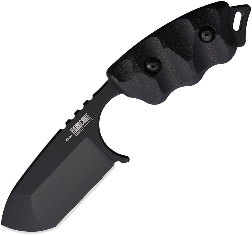 hardcore hardware k340 backup fixed blade knife