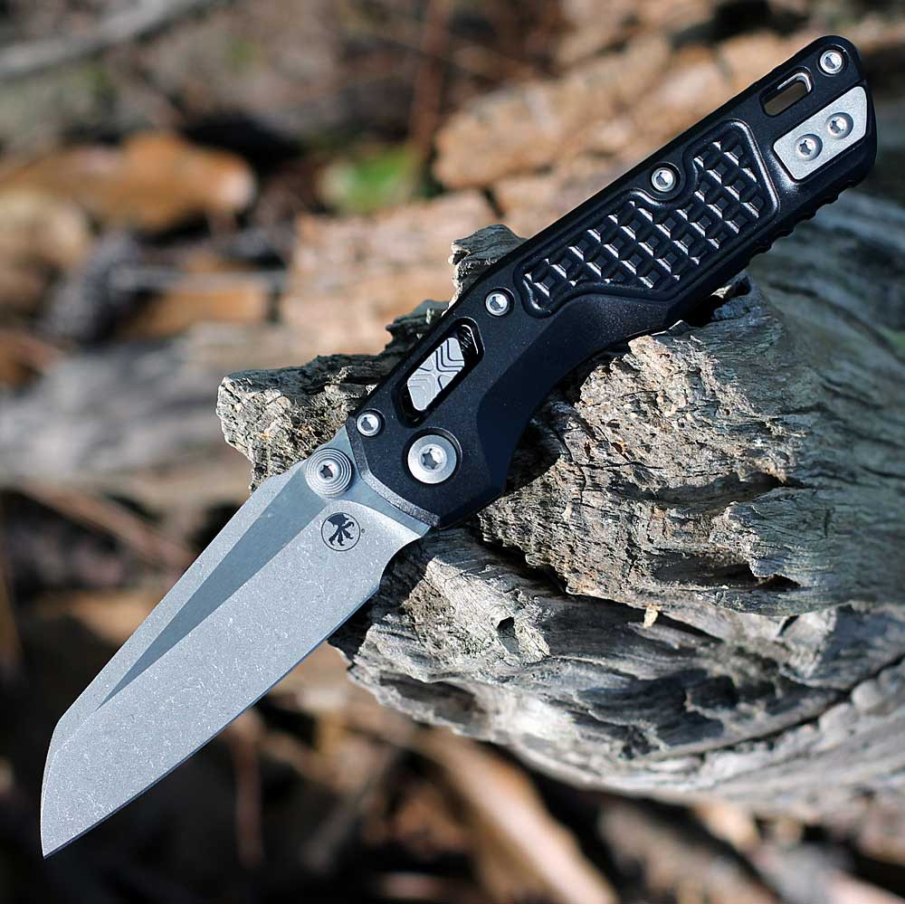 Microtech MSI Mini RAM-LOK Frag Aluminum Apocalyptic (3.25" M390MK) 210M-10APFR