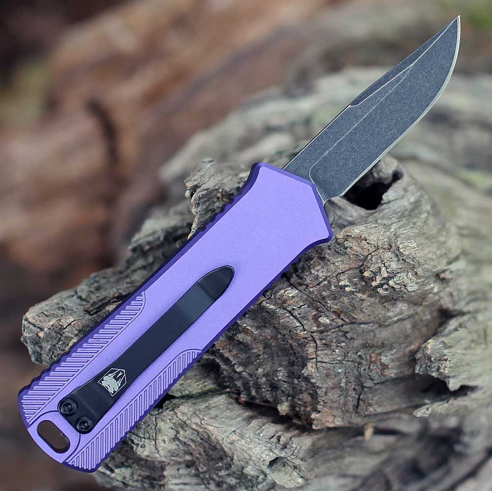 CobraTec California OTF 952 Gen II Purple Aluminum (1.8" D2 DP) CALI952GEN2PURDNS