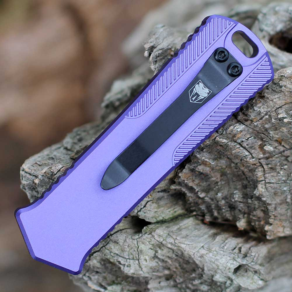 CobraTec California OTF 952 Gen II Purple Aluminum (1.8" D2 DP) CALI952GEN2PURDNS