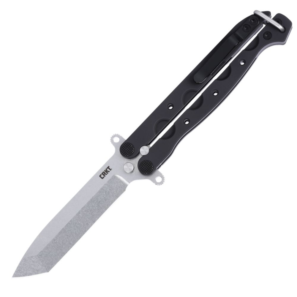 CRKT M16-02BALI Balisong Black Aluminum MagnaCut USA Made | Knifeworks