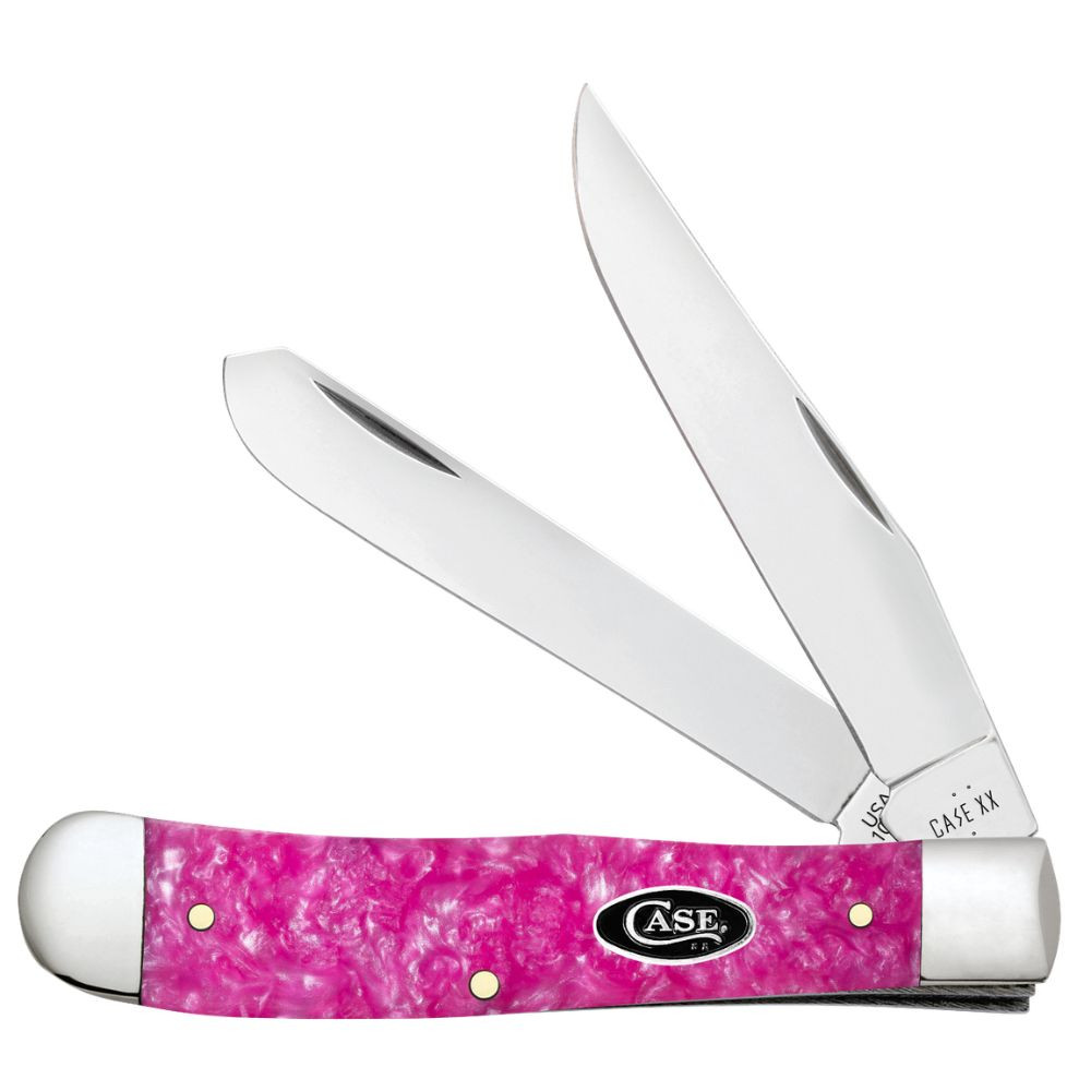 Case Trapper Pink Crackle Kirinite (10254 SS) 16160