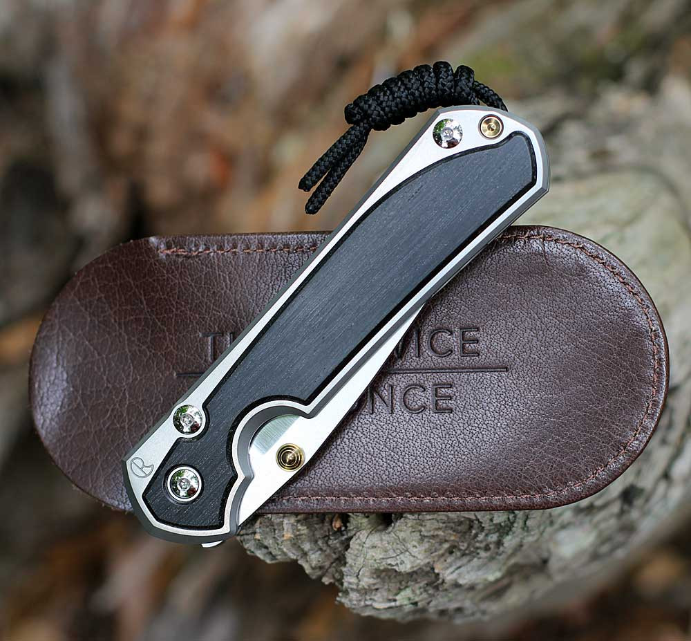Chris Reeve Large Sebenza 31 MagnaCut Bog Oak Gold | Knifeworks