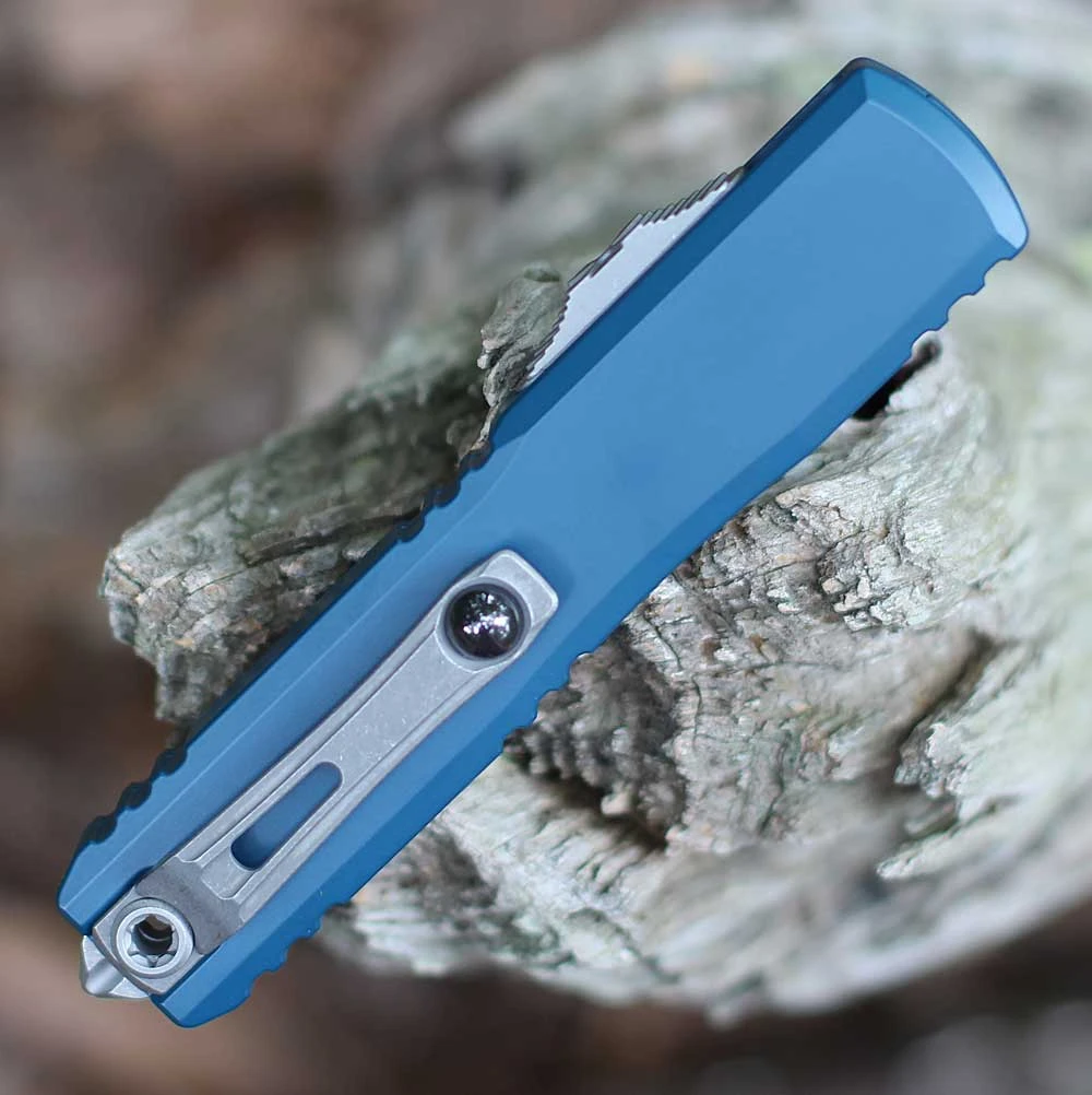 Microtech Ultratech Gen IV D/E  Deep Ocean 3.55" Apocalyptic M390MK 11224-10APDO