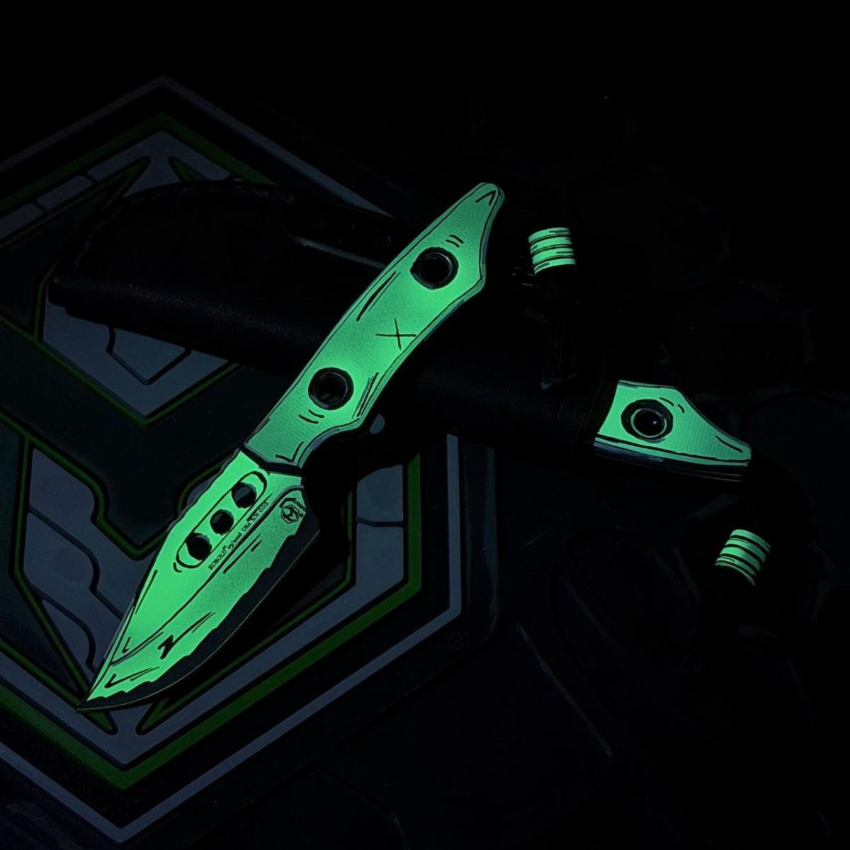 Heretic Kobold H065-CS-TX | Toxic Green Cel Shade | MagnaCut
