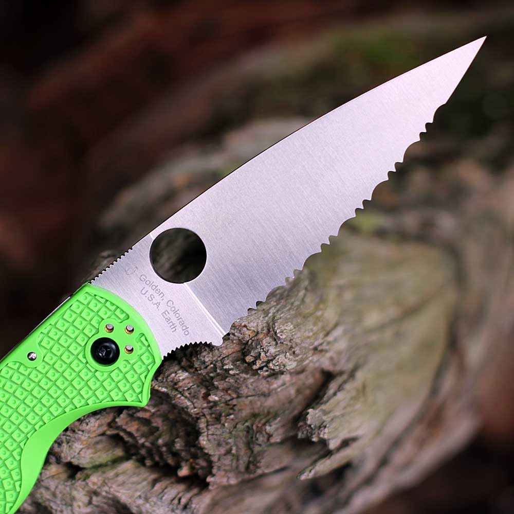 Spyderco Native Chief Salt | LC200N | C244SGR | Knifeworks