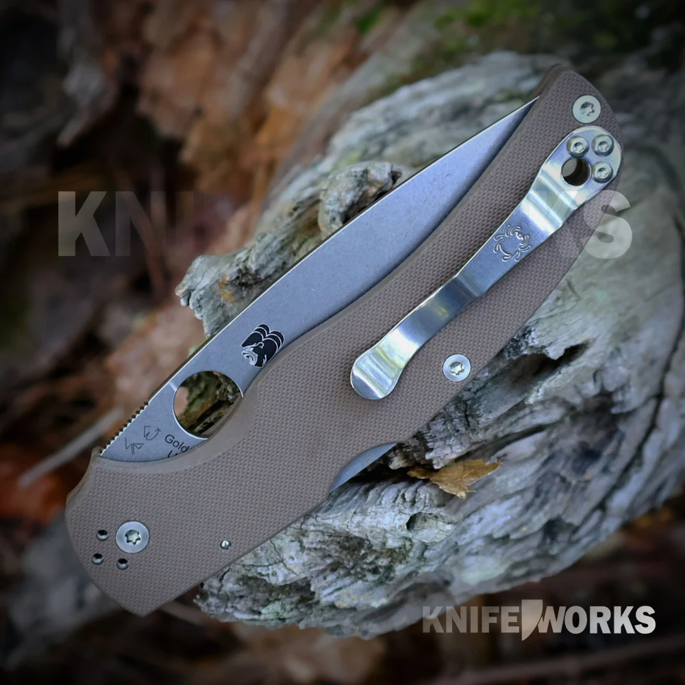 Spyderco Native Chief C244GPBN15V Four-Position Ambidextrous Pocket Clip Detail