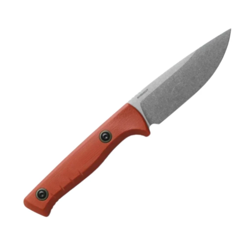 Benchmade SlipRidge Fixed 15650-01 CPM MagnaCut Satin Drop-Point Blade Open Detail View