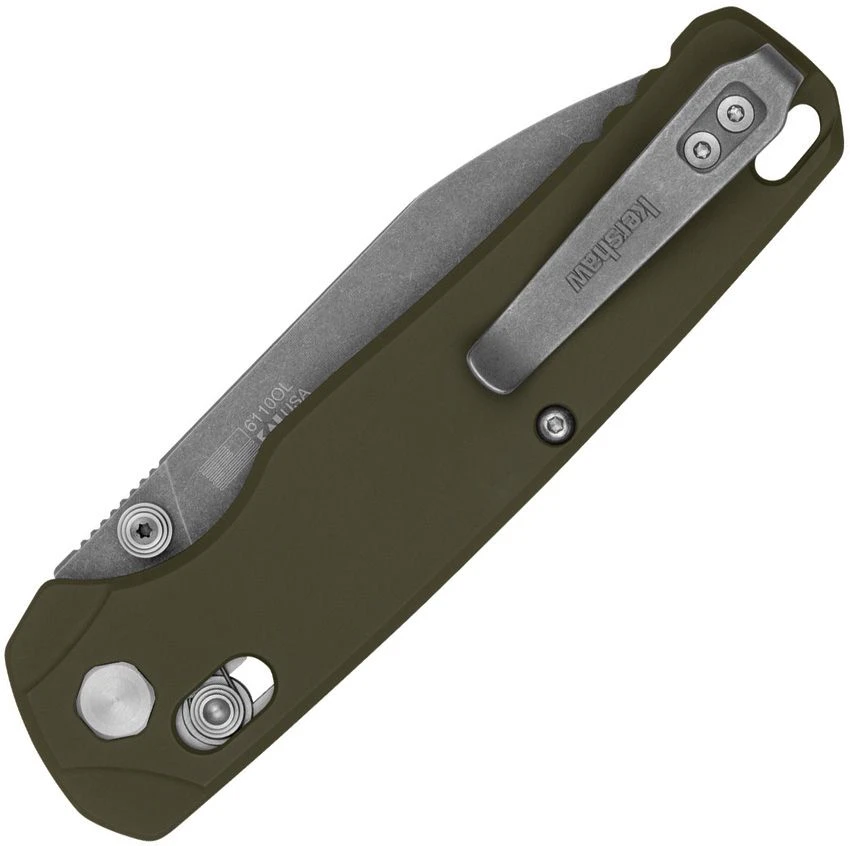 Kershaw Bel Air XL 6110OL Reversible Deep Carry Pocket Clip Detail View