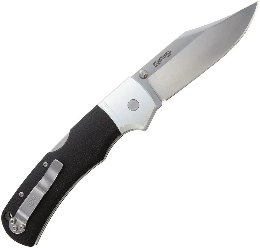 Cold Steel Mackinac Hunter CS-FL-36MAK-BKST AUS-10A Clip Point Blade Open Detail View