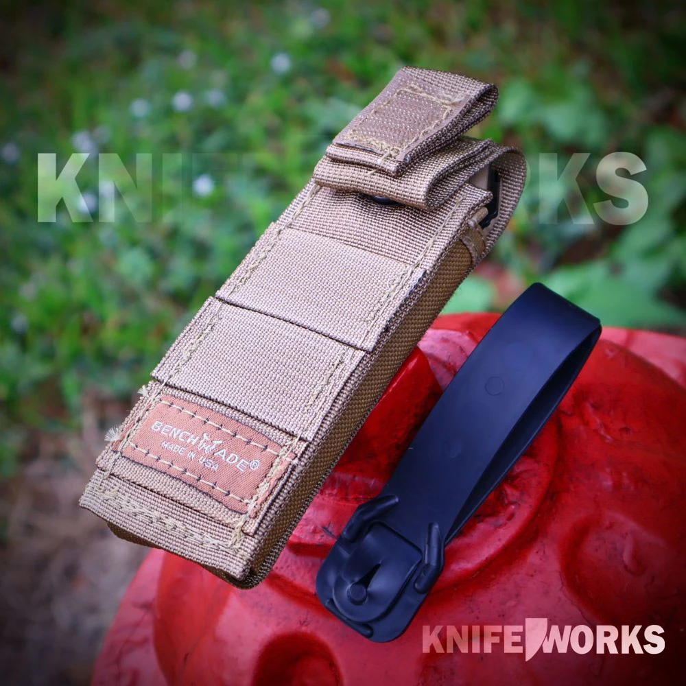 Benchmade Auto Adamas 2750SGY-05 Desert Tan G10 Drop Point Sheath