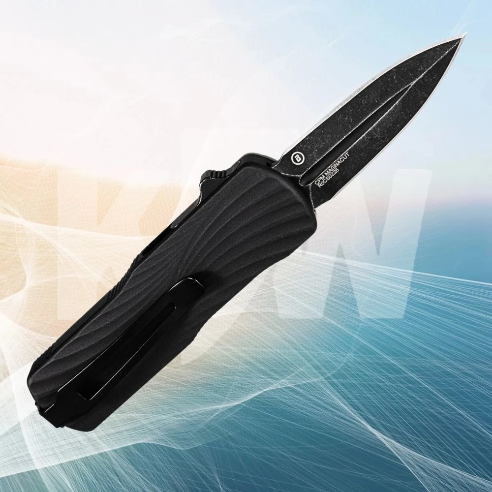 Hogue Micro Counterstrike 34701 CPM-MagnaCut Double Edge Blade Deployed Detail View