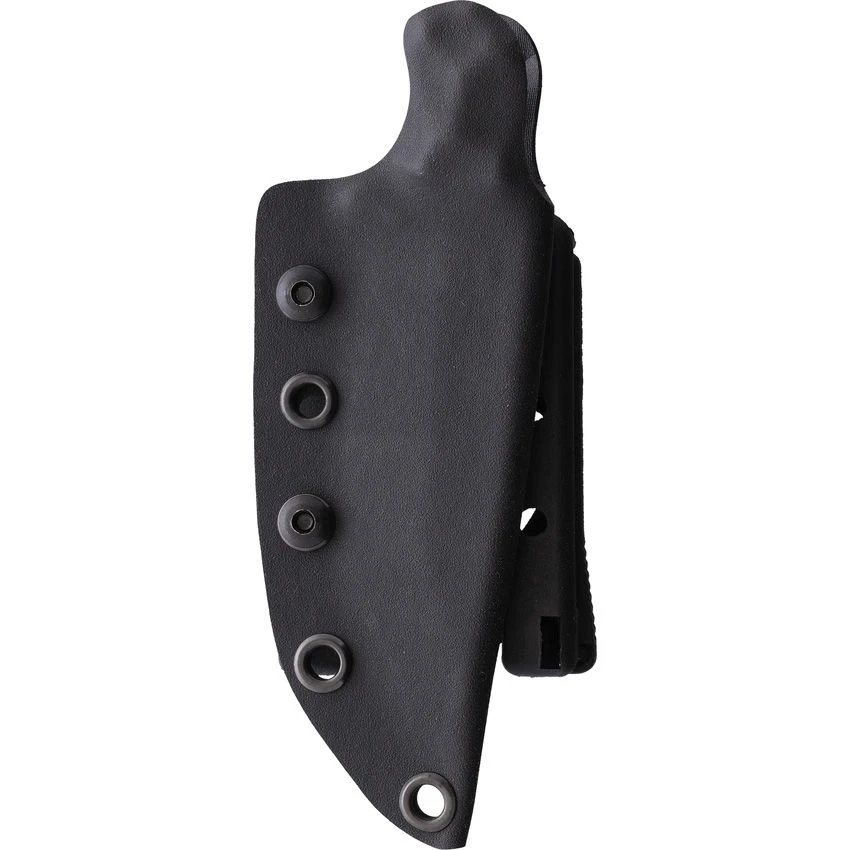 Stroup Knives GP2 Fixed Blade Black Kydex Belt Sheath View