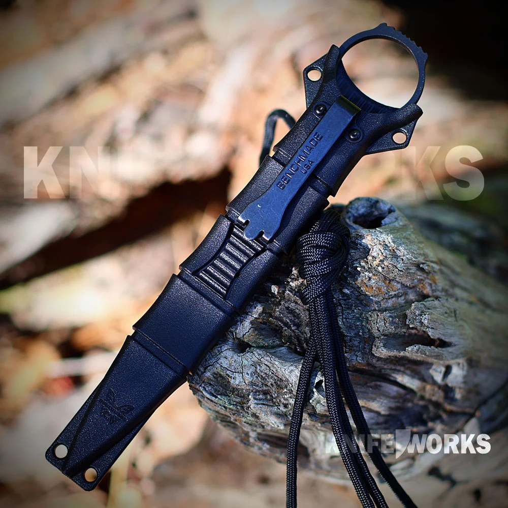 Benchmade SOCP Dagger Sheath J-Hook Style Deep Carry Clip Detail View