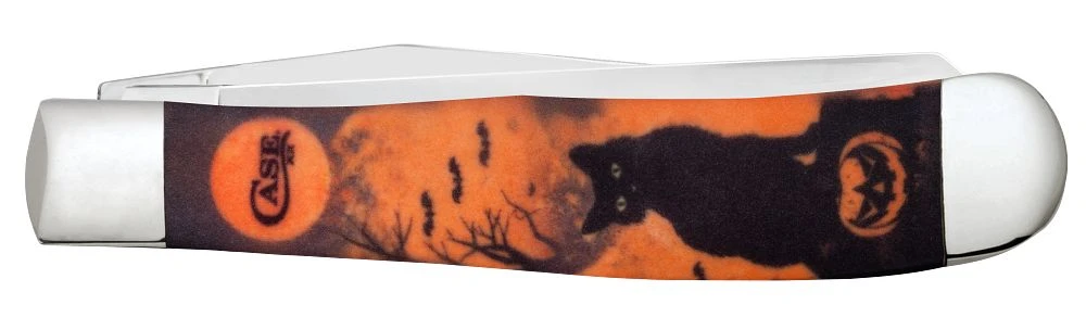 Case Halloween Cat Trapper 13365 Handle Back View
