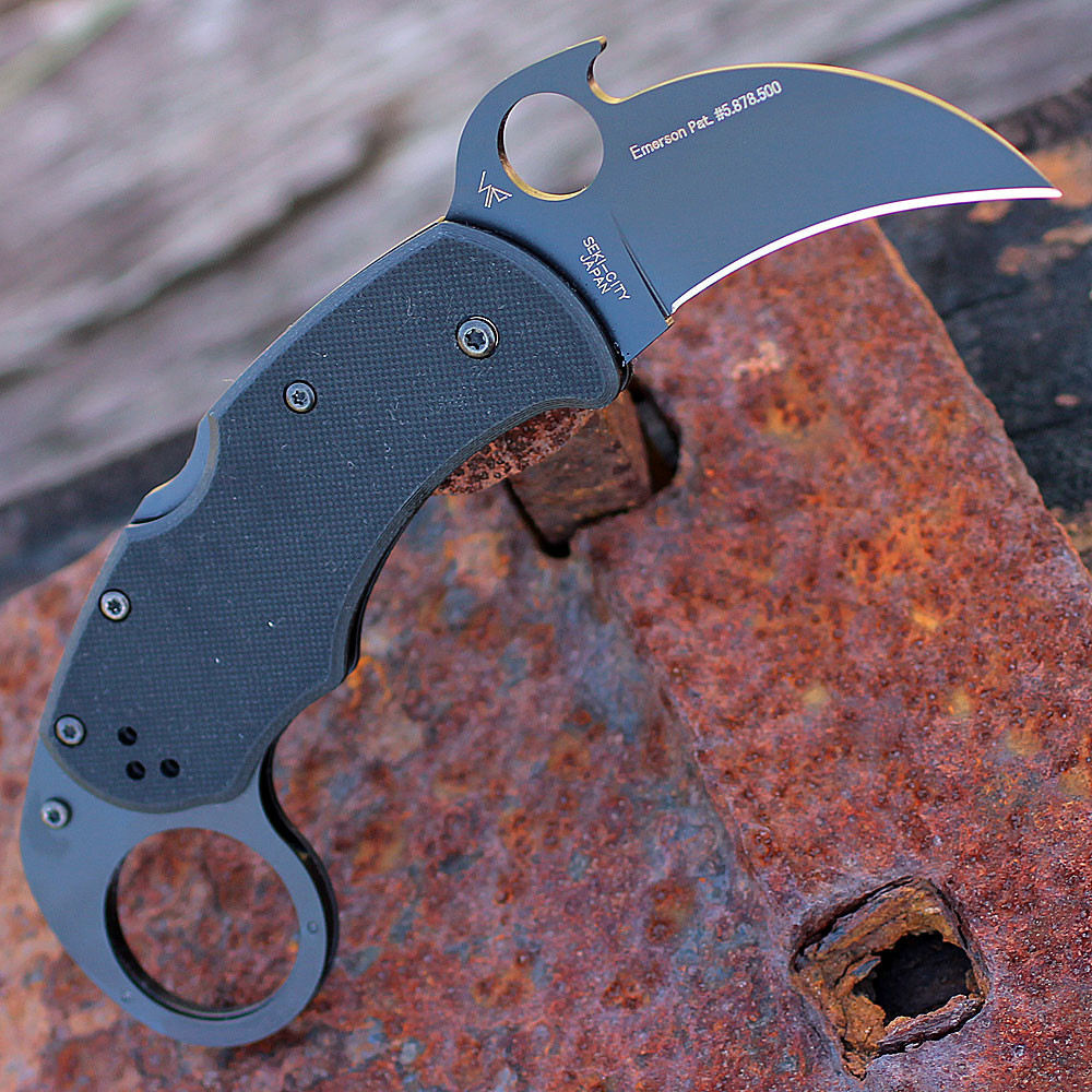 VG-10 Black Hawkbill Blade Karambit
