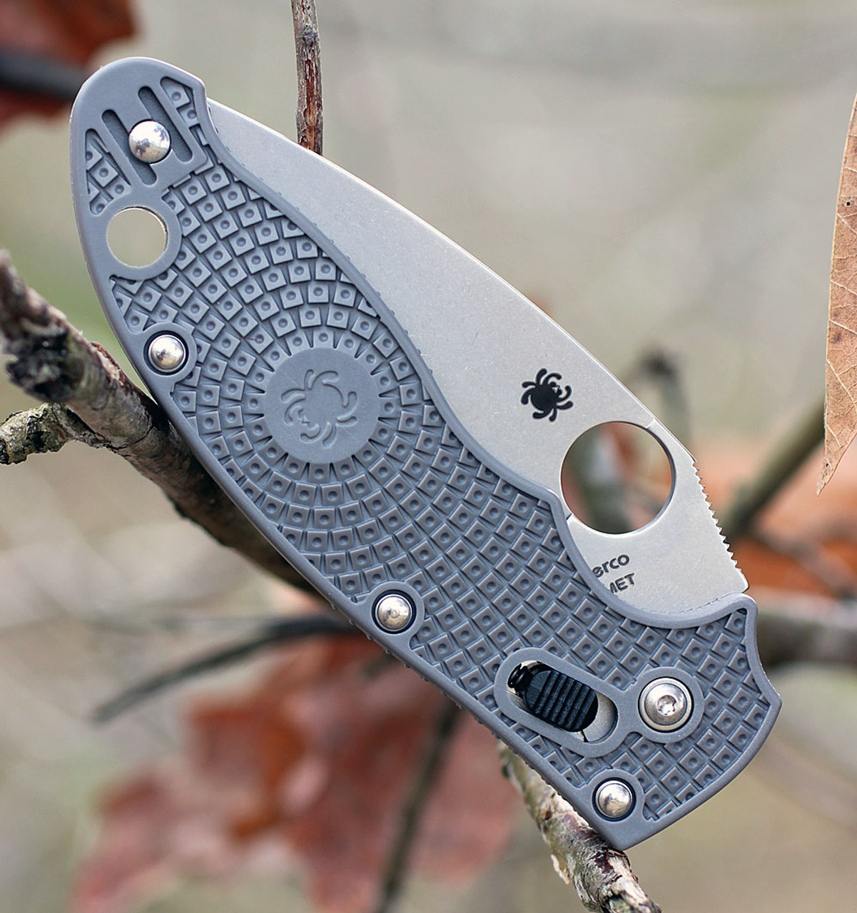 Spyderco C101PGY2 Manix 2 Maxamet