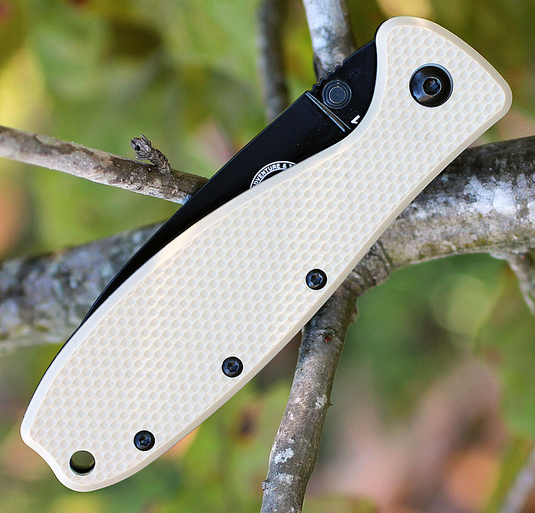 ESEE Zancudo BRKR2DTB Desert Tan Closed Right View