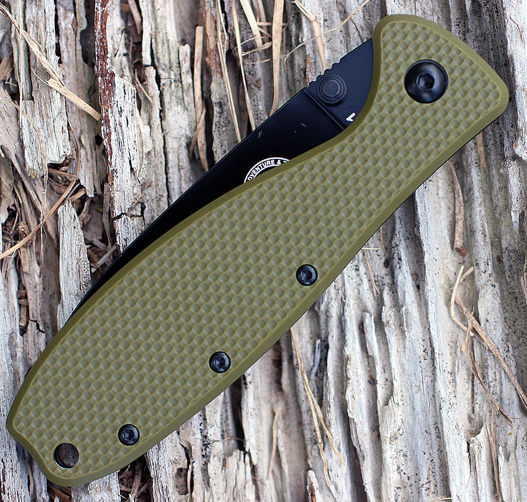 ESEE Zancudo BRKR2ODB OD Green Closed Right View