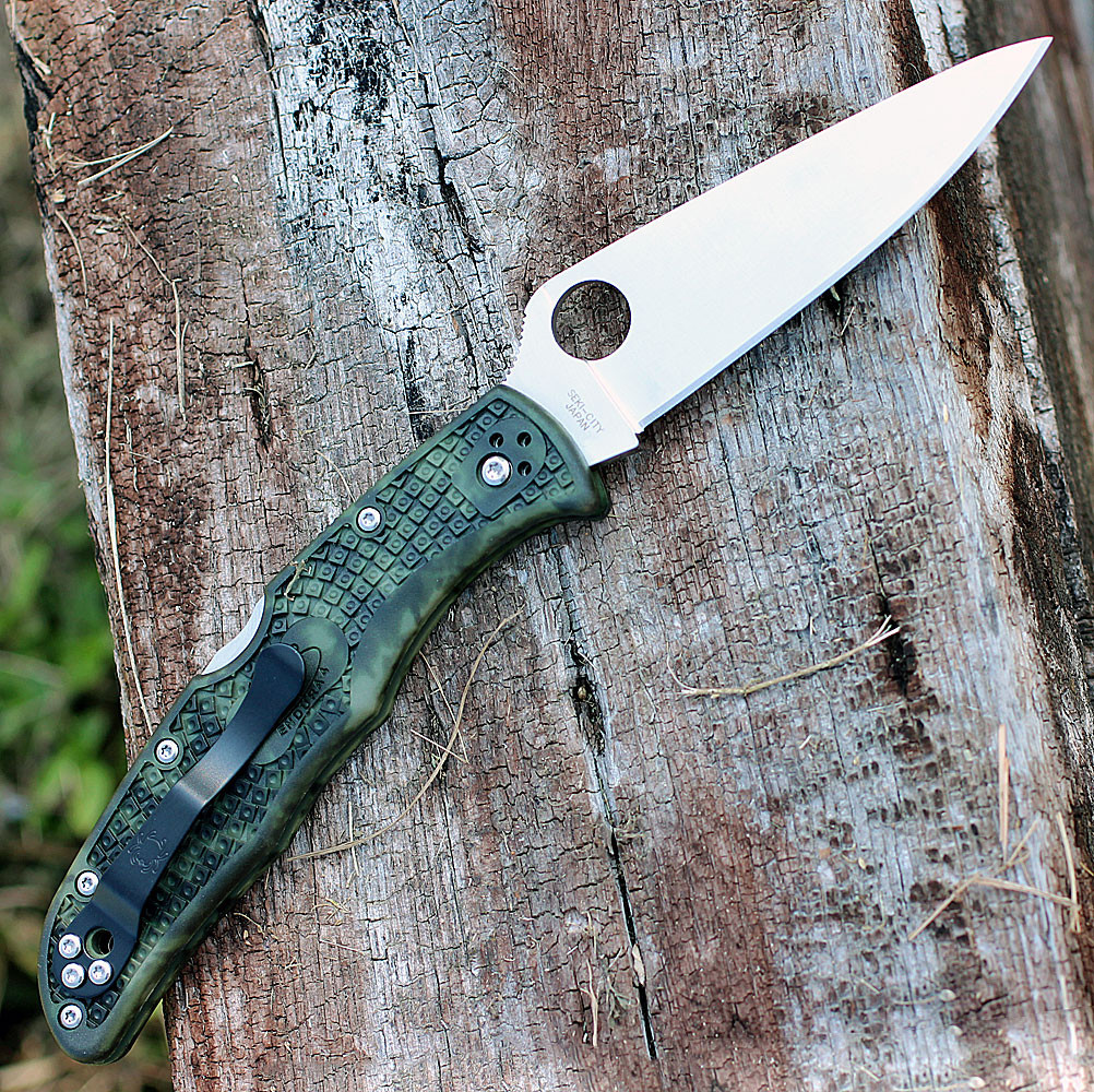 Spyderco Zome Endura 4 Green - VG-10 Blade C10ZFPGR | Knifeworks