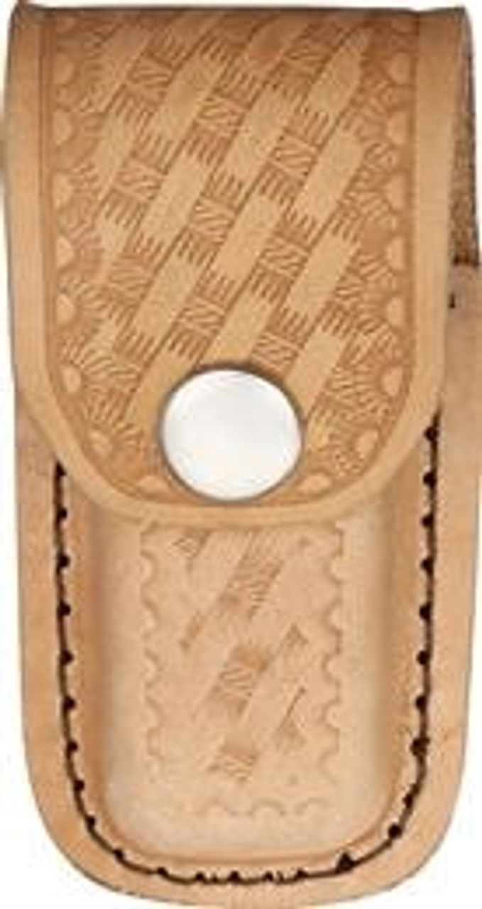 Leather Belt Pouch, Natural 2