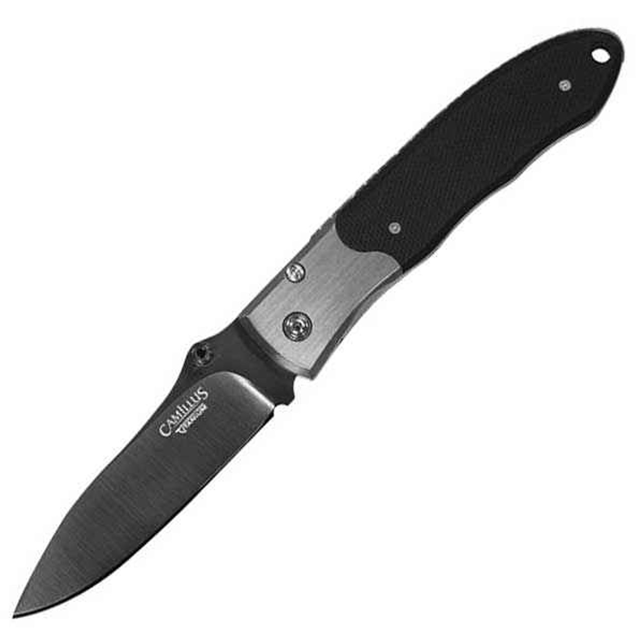 Camillus 6 3/4" Carbonitride Titanium Folding Knife VG10 Blade, G10 & Stainless Steel Handles
