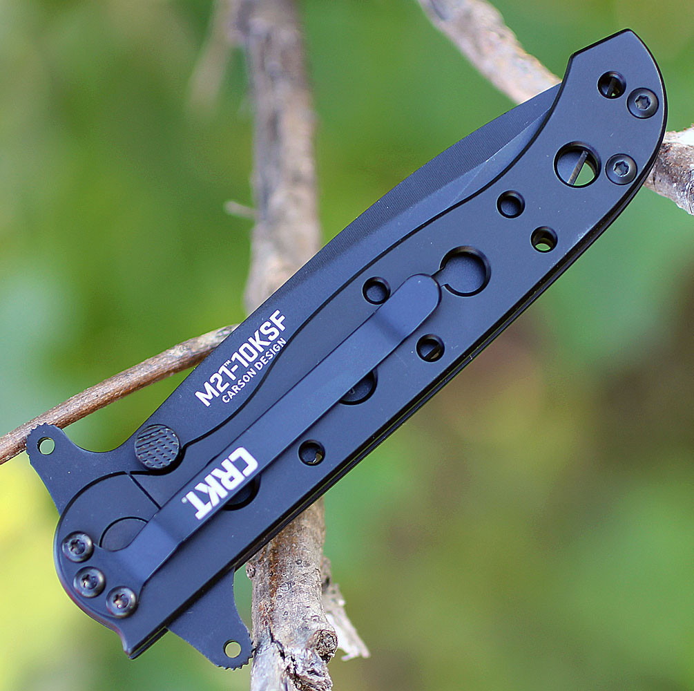 CRKT M21-10KSF Black Spear Point Serrated Knife 2110KSF | Knifeworks