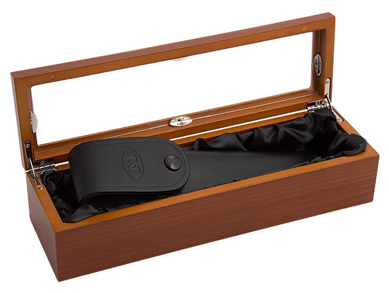 Fallkniven F1L3Gmm Next Generation (FNF1L3GBM) 4.05" 3G Steel Drop Point PLain Blade, Black Micarta Handle