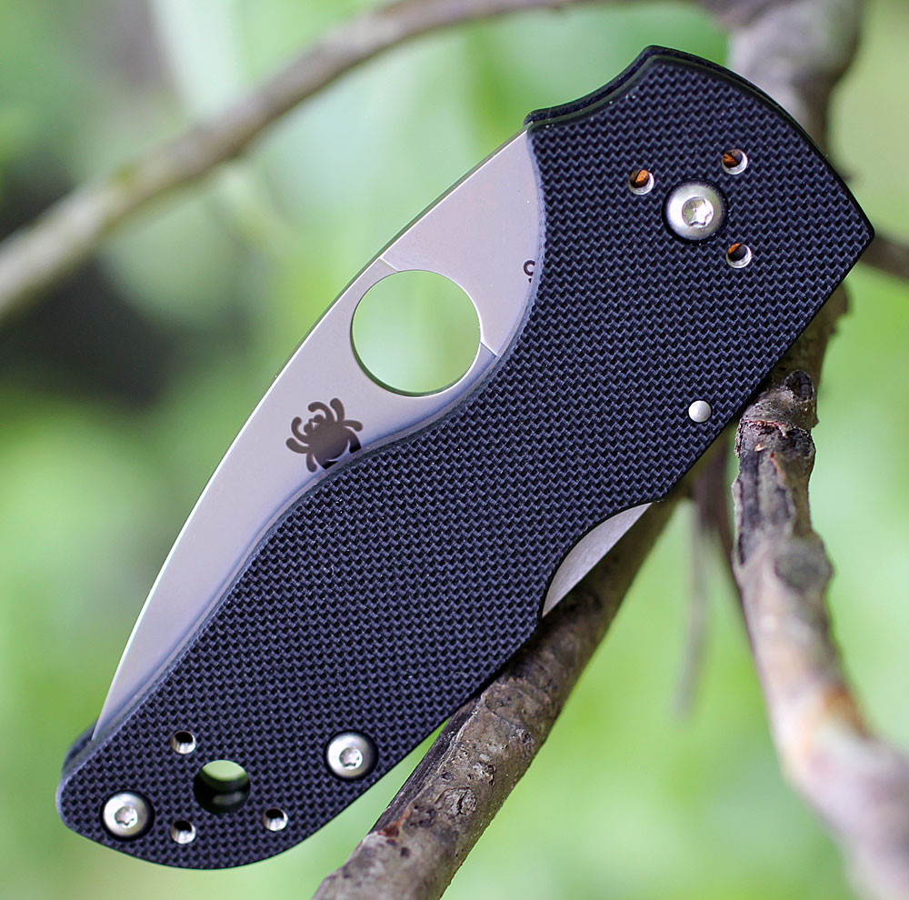 CPM S30V SpyderEdge Back Lock Knife